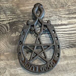 Rustic Horseshoe trivet